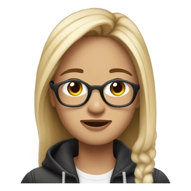 Tech bloger make tiktok video sticker