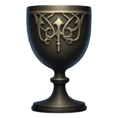 gothic detailed chalice sticker