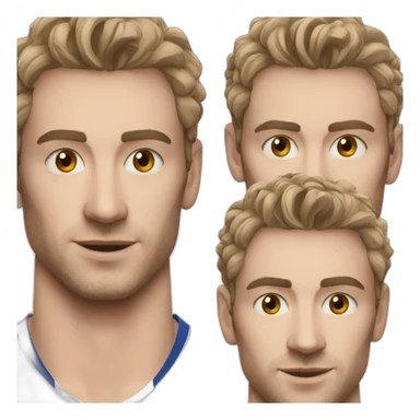 Antoine Dupont the french rugby player sticker