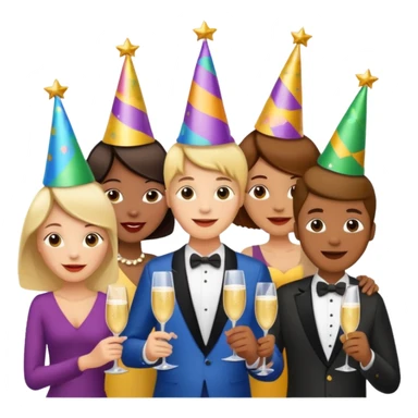 create an emoji that represents a conference  sticker