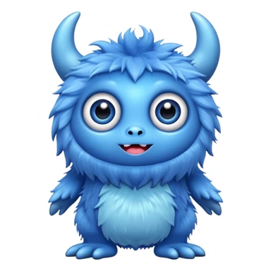 Huggy Wuggy blue monster sticker