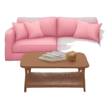 Pink pretty Living room  sticker