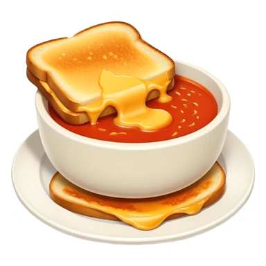 grilled cheese and tomato soup sticker