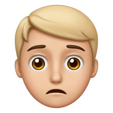 Combine these emojis 🤨😧 sticker