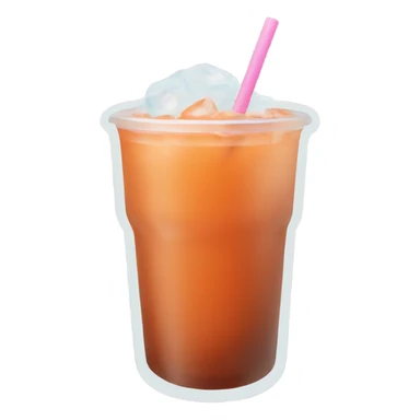 thai iced tea sticker