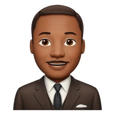 Martin Luther King Jr sticker