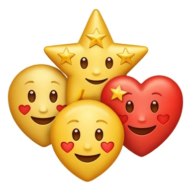 I want a single combined emoji “logo” rather than separate emojis. Since emojis themselves are separate characters, the closest we can do is stack them visually into one line or use zero-width joiners (ZWJ) for some emojis sticker