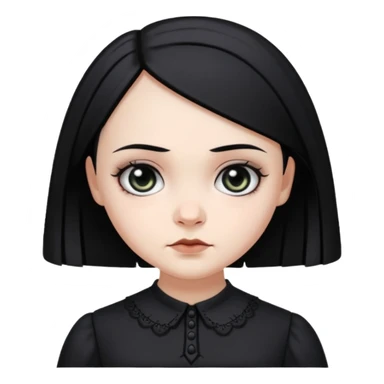 Mercredi addams  sticker