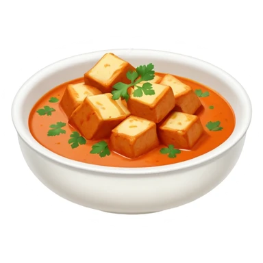 Yummy bowl of butter chicken sticker