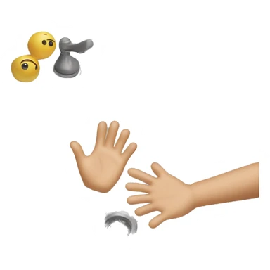 2 little Hands on a sink  sticker