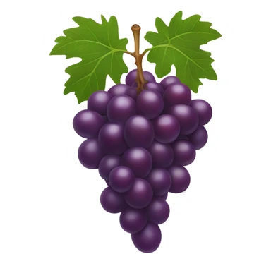 Grapes that are the color red sticker