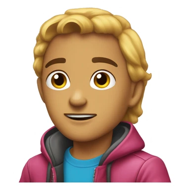 The word ‘Brat’ in Comic book style  sticker