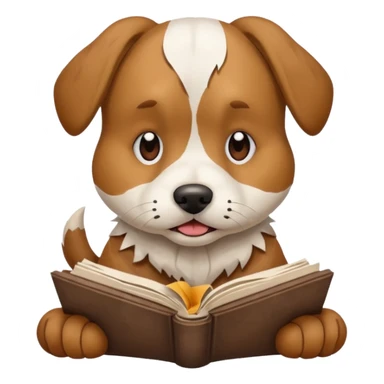 Dog eat homework sticker