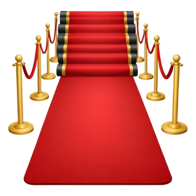 red carpet sticker