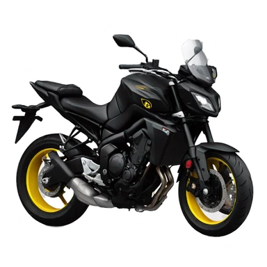 Yamaha mt03 black total sticker