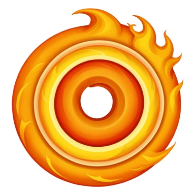 Blazing Inferno sticker