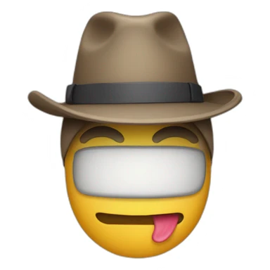 Chat avec un chapeau sticker