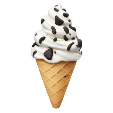 Cookies and cream ice cream  sticker