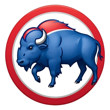 Buffalo bills logo sticker