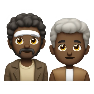 Abraham and Isaac sticker