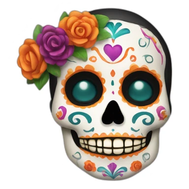 Dia de los Muertos sticker