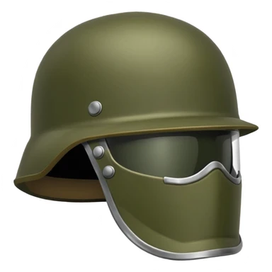 Military helmet sticker