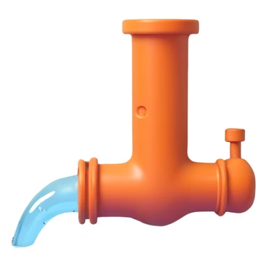 
3D render of a cracked pipe with water dripping from it, Pixar-style, clean and realistic, soft reflections, isolated on white background, professional and colorful

 sticker