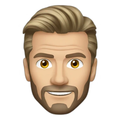 David beckham sticker
