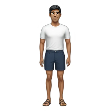 Rishi Sunak short trousers sticker