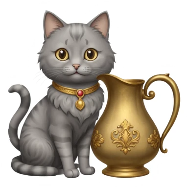 Mujhe Billi aur lauta ki kahani banakar do sticker