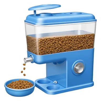 dog food dispenser sticker