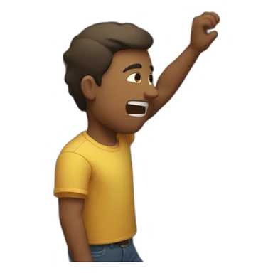 hitting a wall with your head sticker