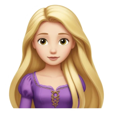 Rapunzel grimm brothers sticker