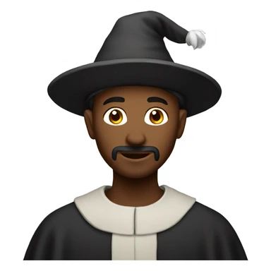 white pilgrim sticker