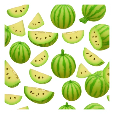 Canary melon sticker