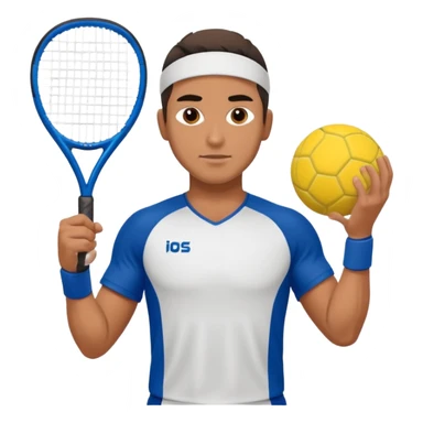 padel player latino sticker