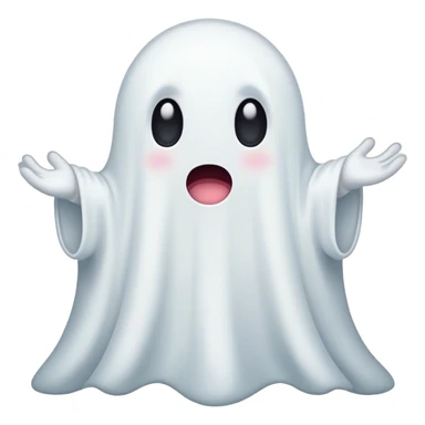 Kawaii ghost  sticker