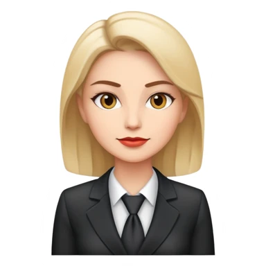 ceo woman business confidently wears smart business attire sticker