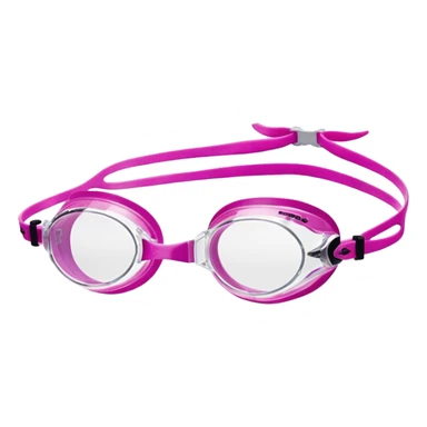 Speedo vanquisher swim goggles pink sticker