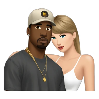 travis scott artist with kanye west artist and taylor swift artist sticker