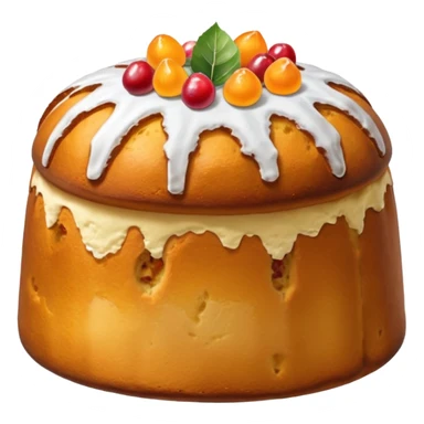 italian Bauli panettone sticker