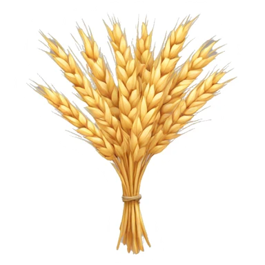 exploding wheat ear sticker