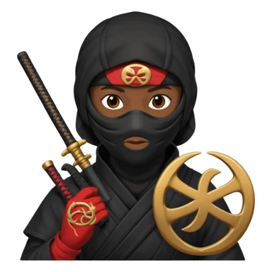 🥷🏾 usando este emoji crea otros que tengan los simbolos del zodiaco sticker