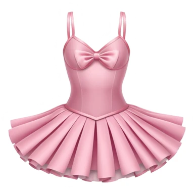 classic pink ballet tutu sticker
