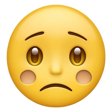 emoji triste sticker