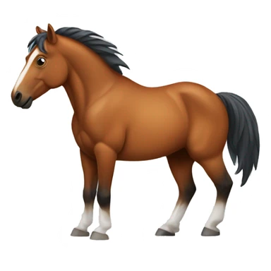 Bronco horse sticker