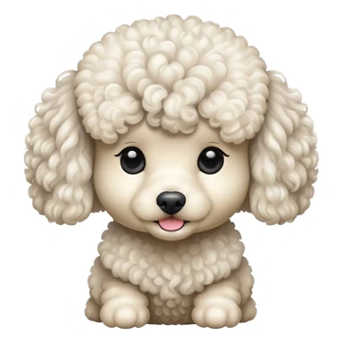 Miniature Poodle sticker