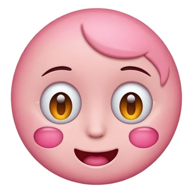 Pink couquete emoji sticker