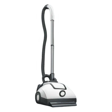 White Vacuum  sticker