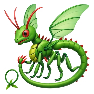 Caterpie-Flygon-Scyther-fusion sticker
